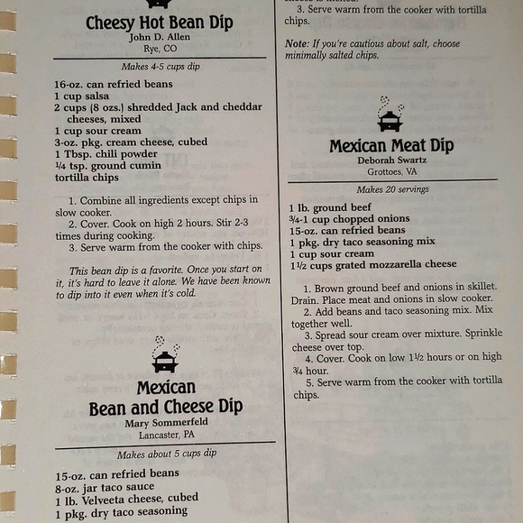 Fix-It and Forget-It Recipes for Entertaining   paperback binder cookbook. - Picture 10 of 10